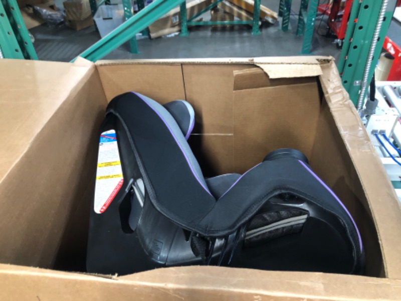 Photo 3 of *USED/SEE NOTES** Safety 1st Crosstown All-in-One Convertible Car Seat, Rear-Facing 5-40 pounds, Forward-Facing 22-65 pounds, and Belt-Positioning Booster 40-100 pounds, Periwinkle