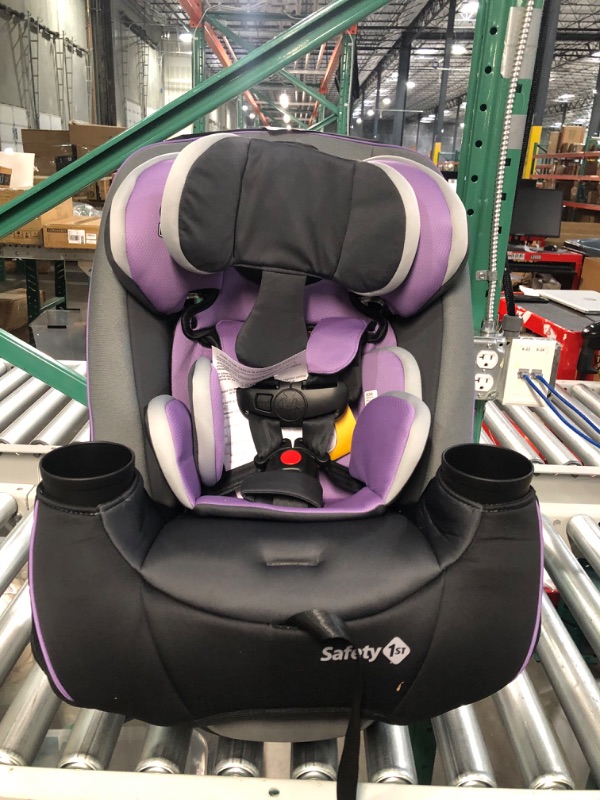 Photo 5 of *USED/SEE NOTES** Safety 1st Crosstown All-in-One Convertible Car Seat, Rear-Facing 5-40 pounds, Forward-Facing 22-65 pounds, and Belt-Positioning Booster 40-100 pounds, Periwinkle