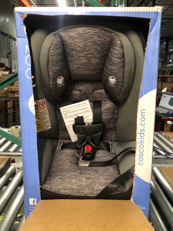 Photo 6 of Cosco Mighty Fit 65 DX Convertible Car Seat (Heather Onyx Gray)