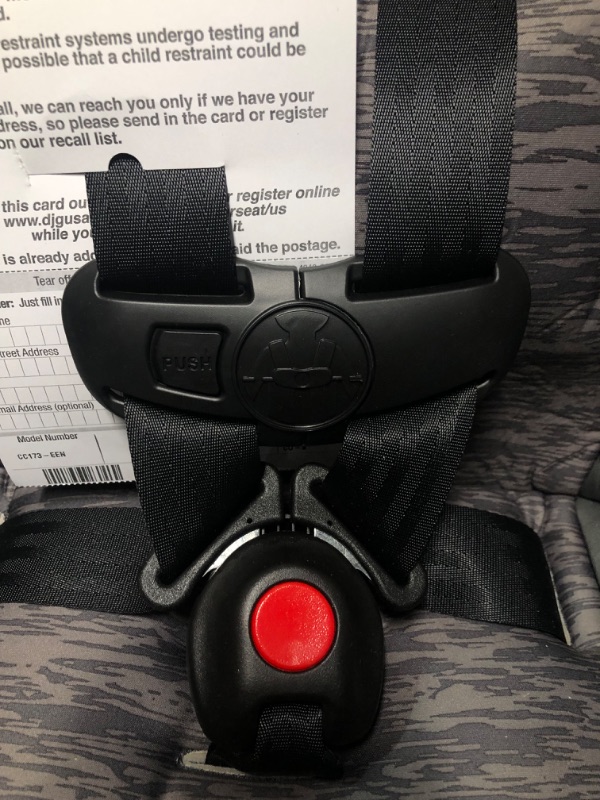 Photo 4 of Cosco Mighty Fit 65 DX Convertible Car Seat (Heather Onyx Gray)