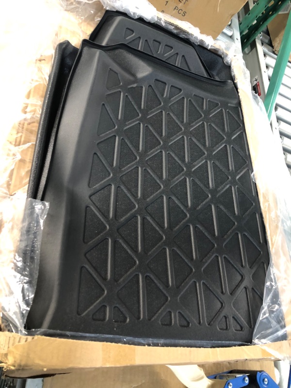 Photo 2 of CARORMOKE Cargo Liner Trunk Mat Black 2019 2020 Compatible with 2014-2018 Nissan Rogue