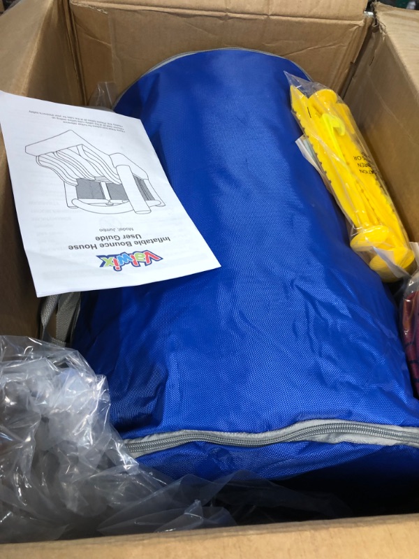 Photo 1 of *SEE NOTES* Valwix Indoor Outdoor Inflatable Bounce House with Blower