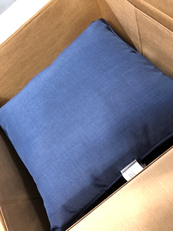 Photo 3 of *BRAND NEW* Arden Selections Outdoor Deep Seating Cushion Set 24 x 24, Sapphire Blue Leala 