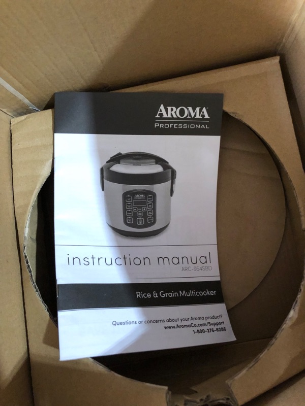 Photo 10 of **DAMAGED: SEE NOTES** Aroma Housewares ARC-954SBD Rice Cooker