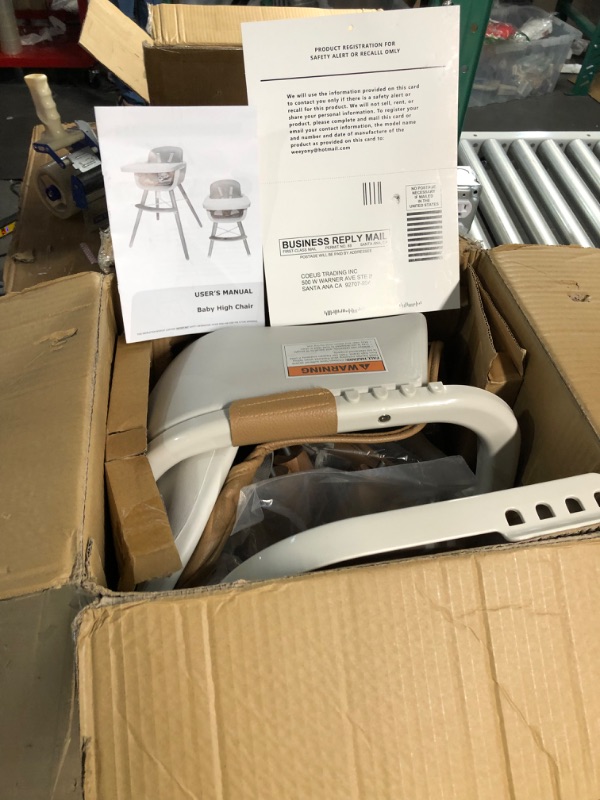 Photo 1 of 3-in-1 Convertible Wooden High Chair