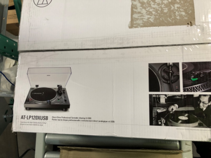 Photo 4 of Audio Technica AT-LP120XBT-USB Bluetooth Wireless Direct-Drive USB Turntable