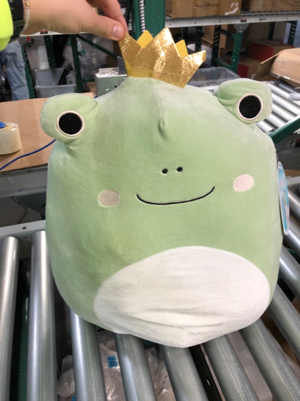 Photo 3 of **POSSIBLE USAGE: SEE NOTES** Squishmallows 16-Inch Frog Prince 
