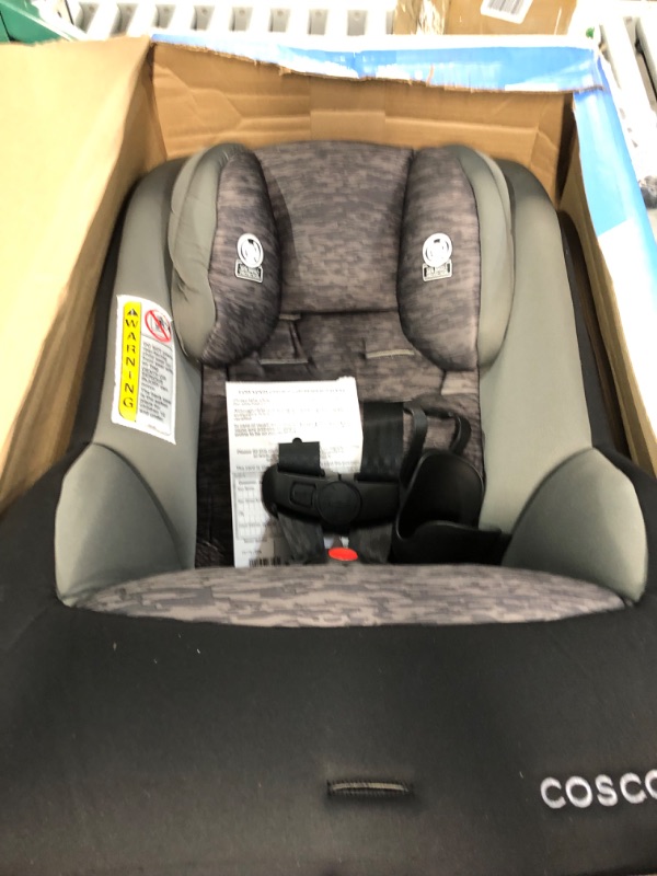 Photo 2 of Cosco Mighty Fit 65 DX Convertible Car Seat (Heather Onyx Gray)