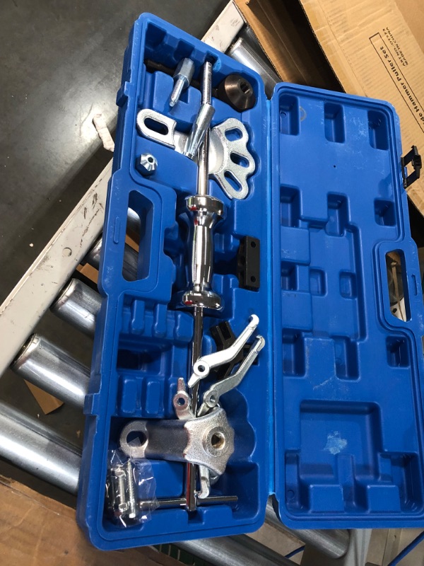 Photo 2 of TR TOOLROCK 9-Way Slide Hammer Puller Set, Pulls Hubs, Rear Wheel Axle Shafts, Bearings, Bushings, Seals, Retainers, Front Wheel Hub Bearing Remover & Rear Wheel Axle Hub Dent Shaft Puller Tool Kit