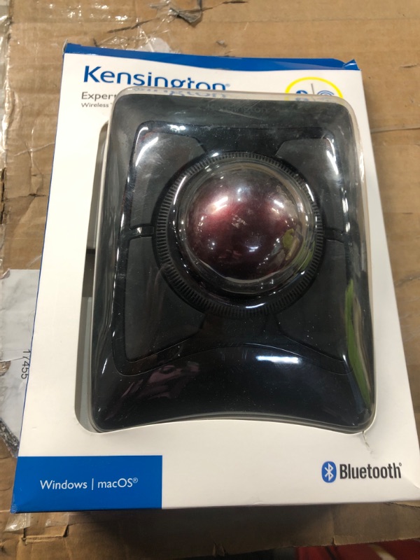 Photo 2 of Kensington Expert Wireless Trackball Mouse (K72359WW) Black, 3.5" x 6.1" x 8"