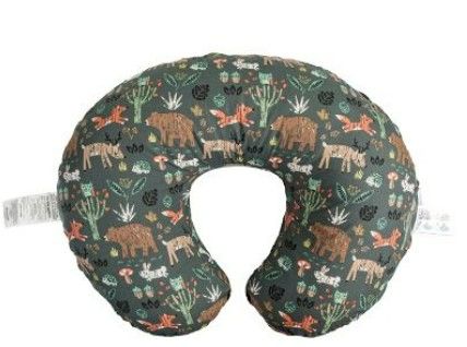 Photo 1 of Boppy Original Feeding and Infant Support Pillow - Green Forest Animals