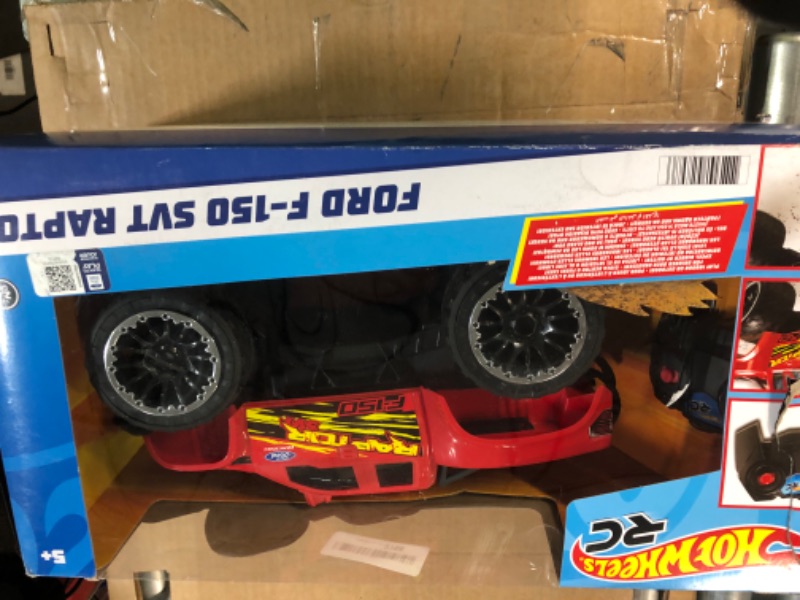 Photo 2 of ?Hot Wheels Remote Control Truck, Red Ford F-150 RC Vehicle