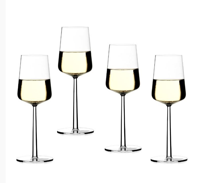 Photo 1 of **VERY SIMILAR TO STOCK PIC*** BREATHE GLASSWARE: White Wine Glasses (Set of 4)