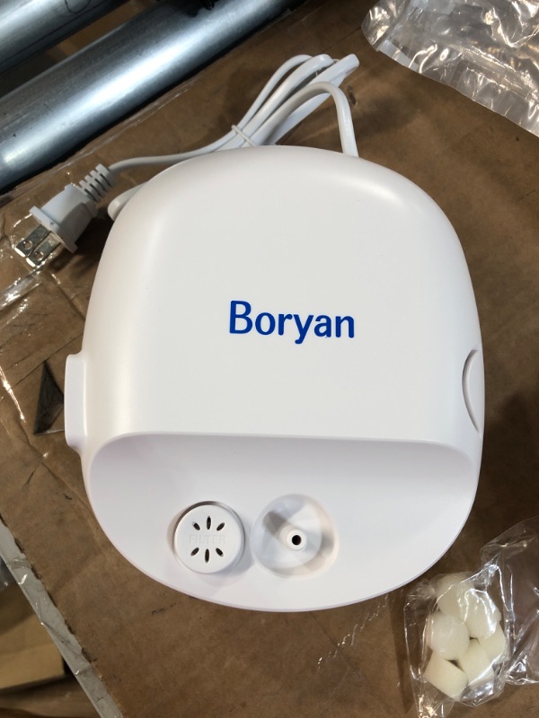 Photo 2 of Nebulizer Machine for Adults Kids, Boryan Deluxe Portable Breathing Treatment,