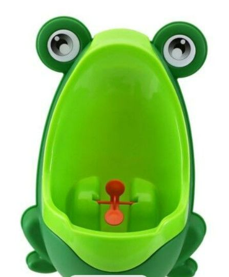 Photo 1 of Frog Stand Vertical Urinals Potty Pee Toilet Infant Toddler Wall-Mounted Urinal