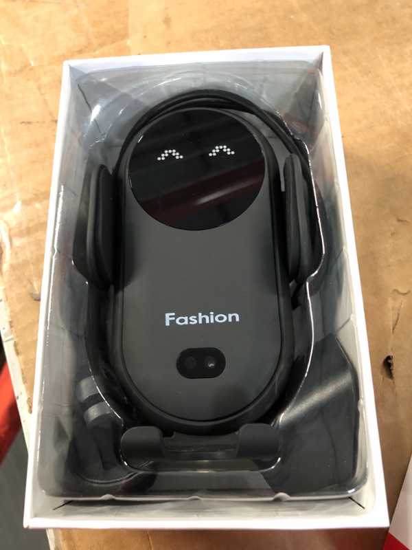 Photo 2 of 2022 Smart Wireless Car Charger Phone Holder, Wireless Auto Sensing Cell Phone Car Chargers 