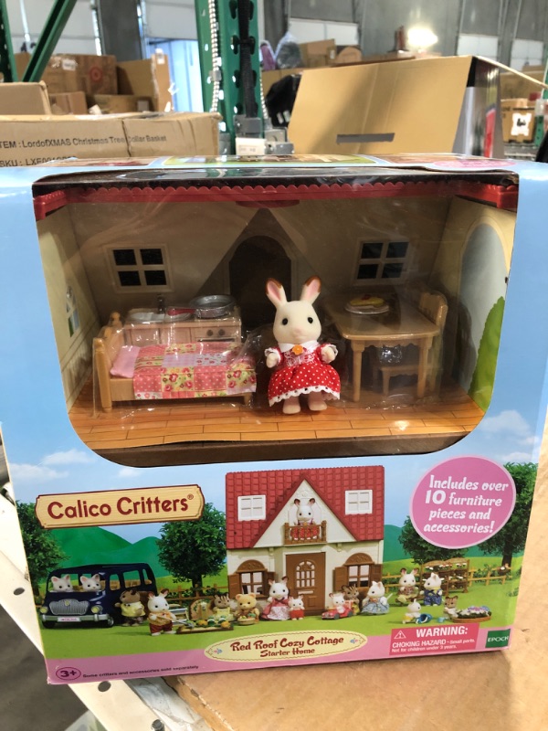 Photo 3 of Calico Critters Red Roof Cozy Cottage CF Red Roof Cozy Cottage