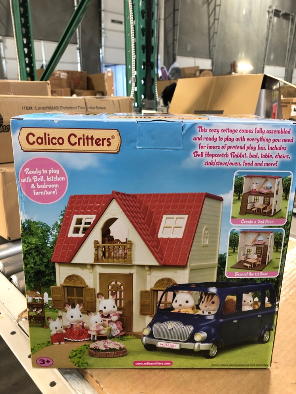 Photo 2 of Calico Critters Red Roof Cozy Cottage CF Red Roof Cozy Cottage