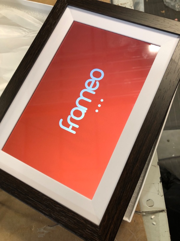 Photo 1 of **USED/SEE NOTES** WiFi Digital Picture Frame 10.1 Inch Smart Digital Photo Frame with IPS Touch Screen HD Display, 16GB Storage