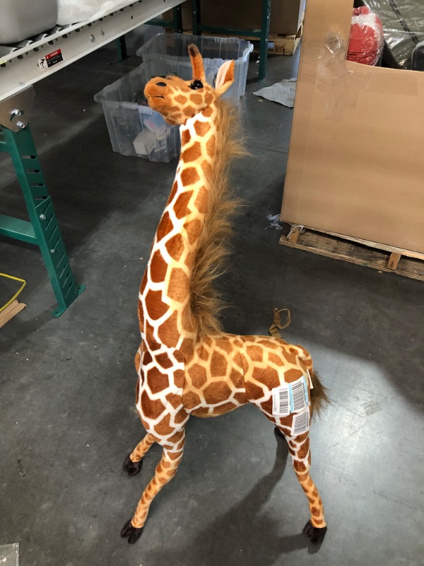 Photo 1 of *USED/SEE NOTES** BRINJOY Giant Giraffe Stuffed Animal Set, 47 Inch Large