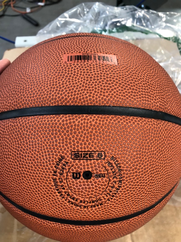 Photo 4 of ***USED/SEE NOTES** WILSON NCAA Indoor/Outdoor Basketballs -  28.5"