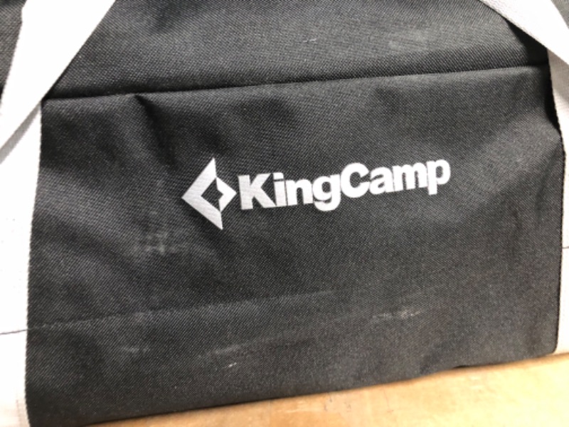 Photo 4 of *USED/ SEE NOTES** KingCamp Roll Up Aluminum Folding Table Compact, Silver