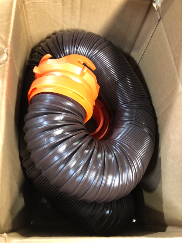 Photo 5 of *USED/SEE NOTES** Camco RhinoFLEX RV Sewer Hose, Brown, 15 Feet 