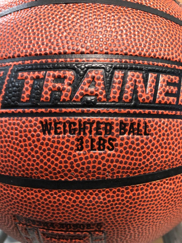 Photo 3 of *USED/SEE NOTES* Spalding TF-Trainer Weighted Indoor Basketball Official Size 7, 29.5" 3 LBS