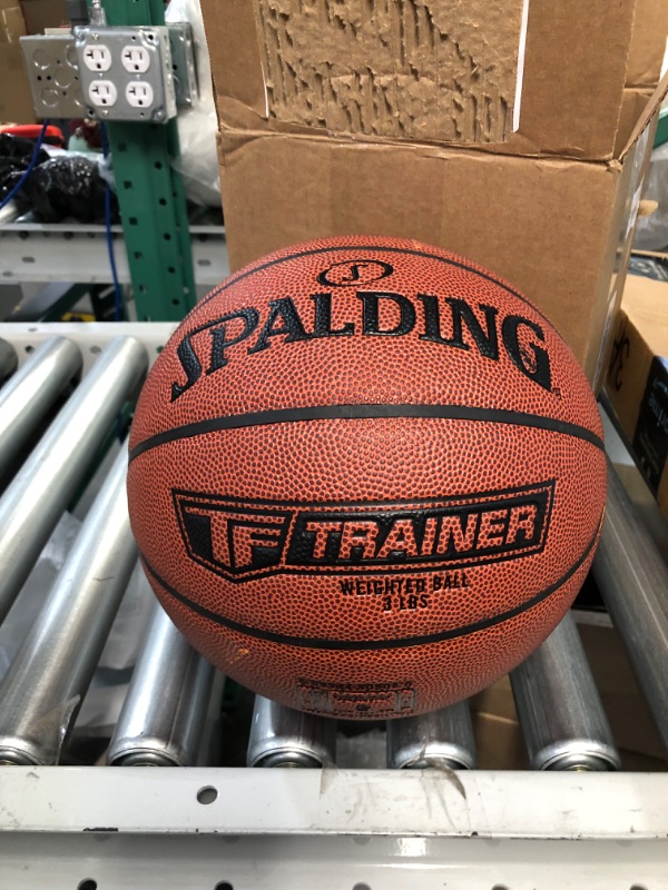 Photo 2 of *USED/SEE NOTES* Spalding TF-Trainer Weighted Indoor Basketball Official Size 7, 29.5" 3 LBS