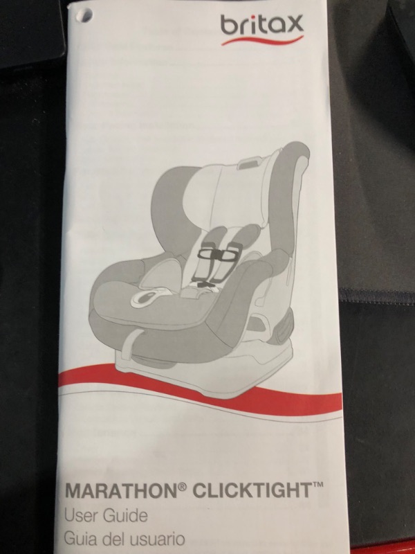 Photo 1 of Britax Marathon Clicktight Convertible Car Seat, Mod Black SafeWash