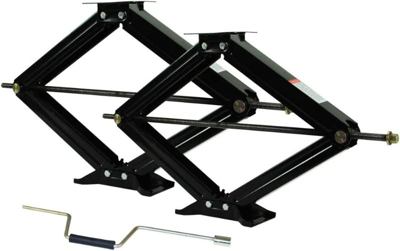 Photo 1 of 30 in. Scissor Jack (2-Pack) *1 damaged*