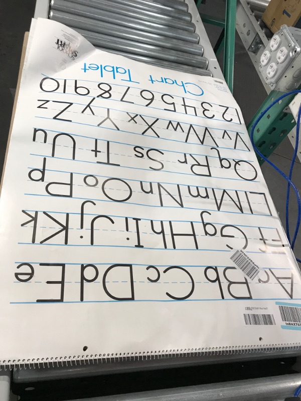 Photo 2 of School Smart Chart Tablet, 24 x 32 Inches, 1-1/2 Inch Ruling, 1/2 Inch Skip Line, 25 Sheets, Cover may vary & SHARPIE Flip Chart Markers, Bullet Tip, Assorted Colors, 8 Pack Chart Tablet + Chart Markers, 8 Pack
