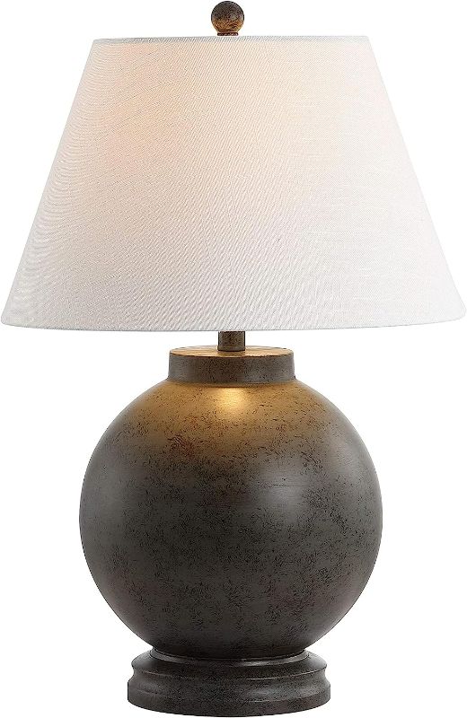 Photo 1 of  Sophie 26" Resin LED Table Lamp , Dark Gray
