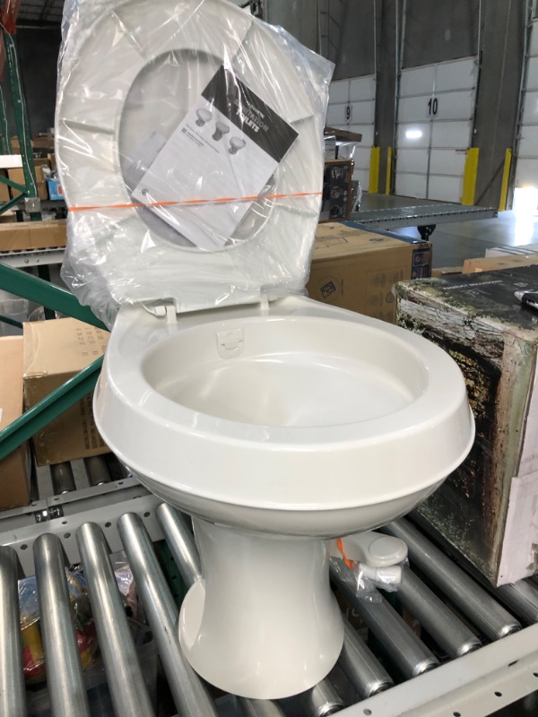 Photo 2 of Dometic 300 Series Standard Height Toilet, White Standard Height White