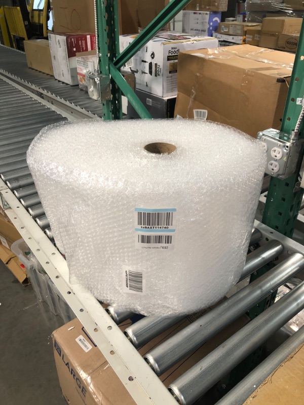 Photo 2 of Amazon Basics Perforated Bubble Cushioning Wrap - Small 3/16", 12-Inch x 175-Foot Long Roll Bubble Wrap