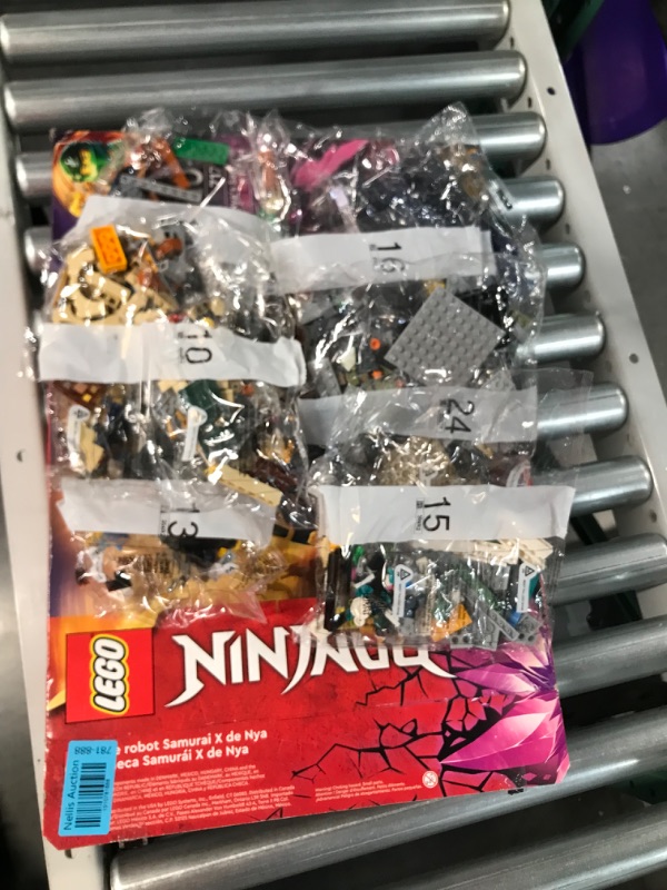 Photo 2 of **NOT COMPLETE**
LEGO NINJAGO NYA’s Samurai X MECH 71775 Ninja Building Toy Set for Boys, Girls, and Kids Ages 10+ (1,003 Pieces) FrustrationFree Packaging