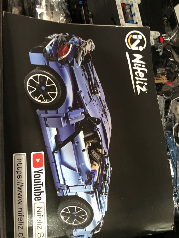 Photo 2 of **SEE NOTES**
Nifeliz DIVN Race Car MOC Building Kit and Engineering Toy, Adult Collectible Sports Car Technology Car Building Kit, 1:8 Scale Sports Car Model