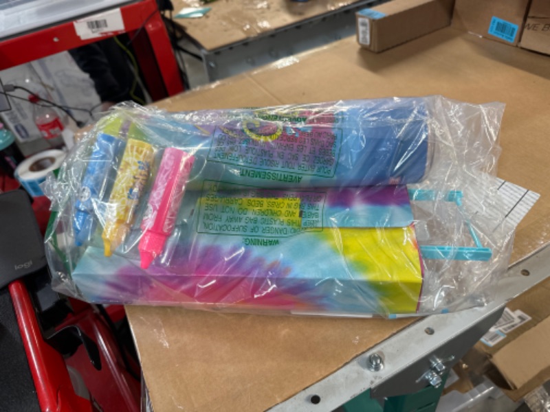 Photo 1 of Barbie Color Reveal Gift Set, Tie-Dye Fashion Maker, Color Reveal Barbie Doll, Chelsea ?Doll and Pet, Tie-Dye Tools and Dye-able Fashions?