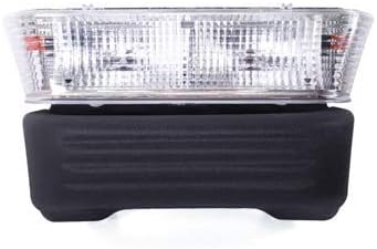 Photo 1 of -USED- Golf Cart Front Bumper with Halogen Light Assembly (CART COMPATIBILITY UNKNOWN)