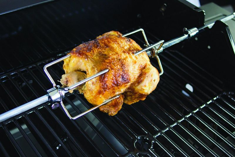 Photo 1 of -RODS ONLY- Dyna-Glo Universal Deluxe Rotisserie Kit for Grills