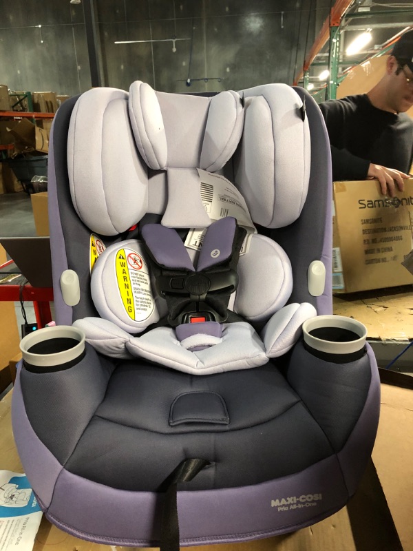 Photo 2 of -USED- Maxi-Cosi Pria 3-in-1 Convertible Car Seat, Moonstone Violet