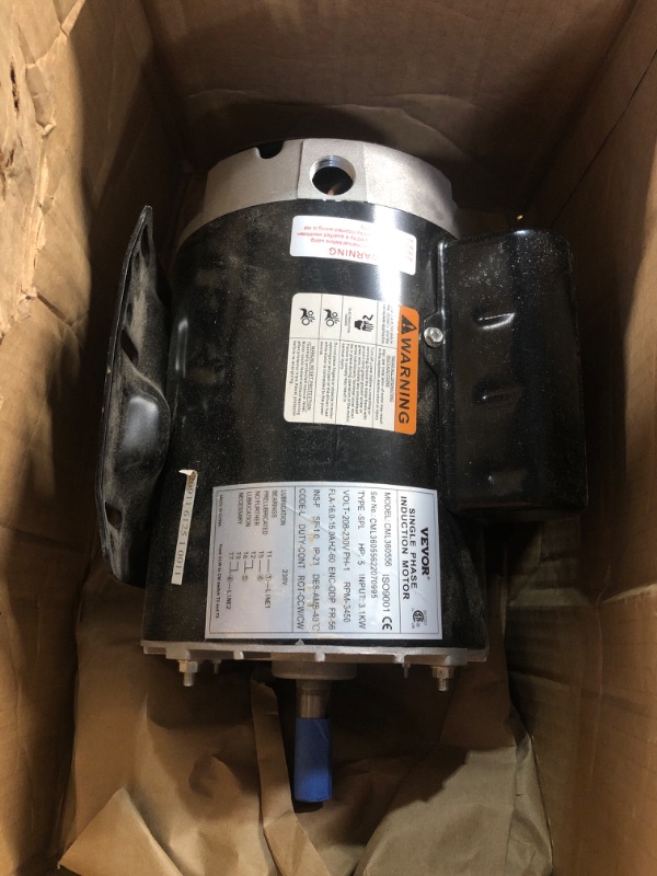 Photo 2 of -USED- VEVOR Air Compressor Electric Motor