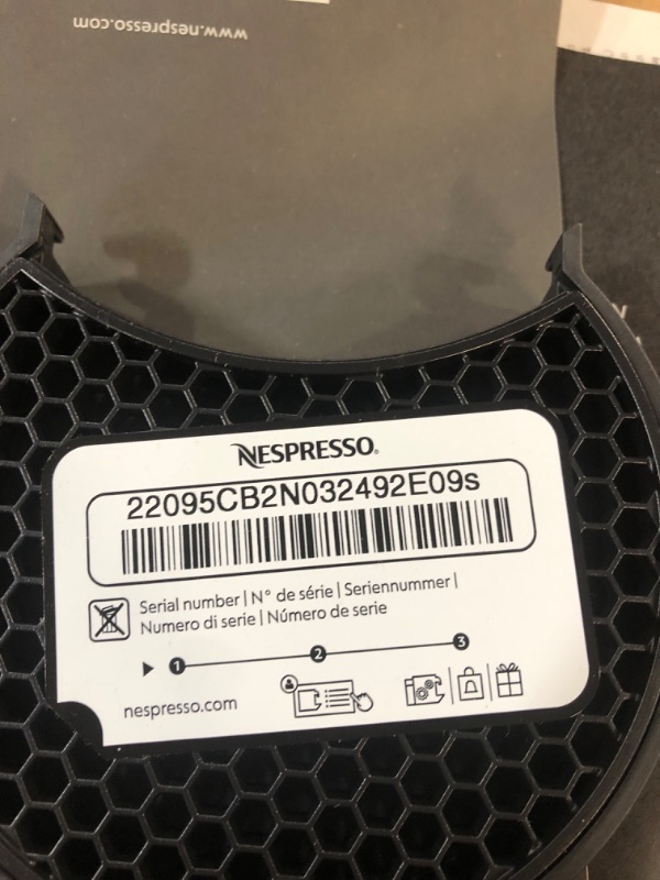 Photo 1 of Nespresso VertuoPlus Coffee and Espresso Machine by Breville, Ink Black