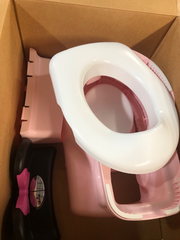 Photo 2 of -USED- The First Years Minnie Mouse Imaginaction Potty & Trainer Seat, Pink