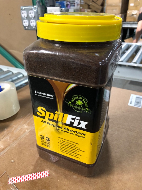 Photo 3 of **NEW: SEE NOTES** SpillFix - Organic All Purpose Absorbent for Any Liquid Spills or Accidents