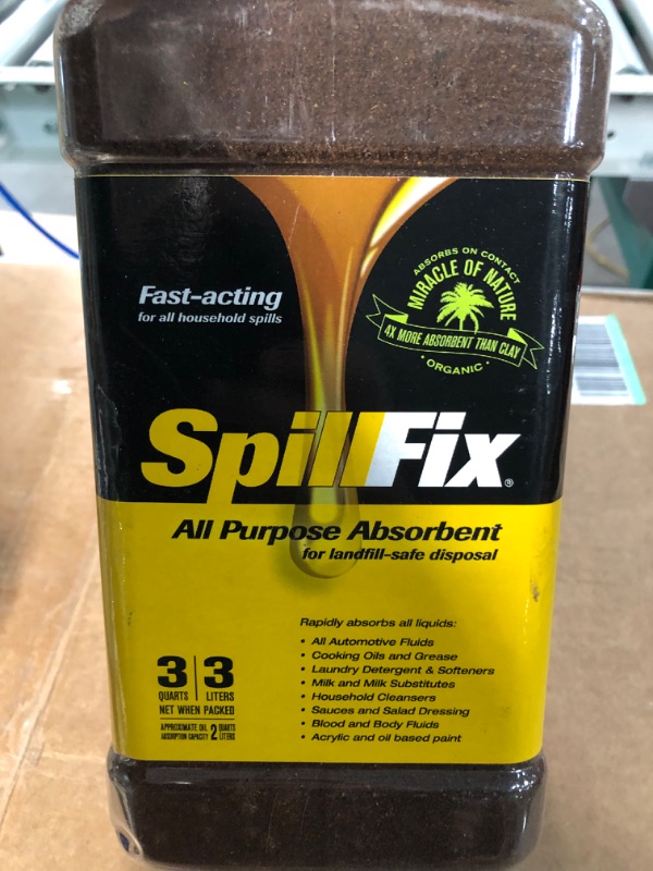 Photo 2 of **NEW: SEE NOTES** SpillFix - Organic All Purpose Absorbent for Any Liquid Spills or Accidents