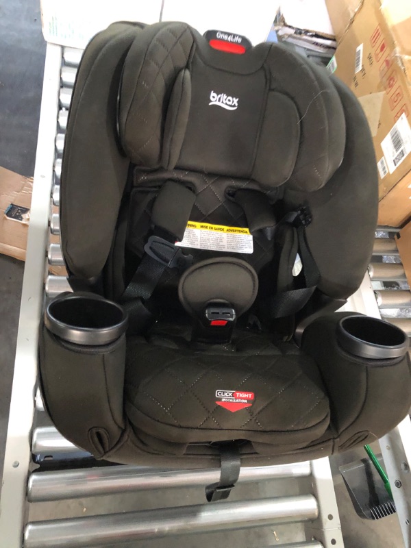 Photo 5 of Britax One4Life ClickTight All-in-One Car Seat, Black Diamond