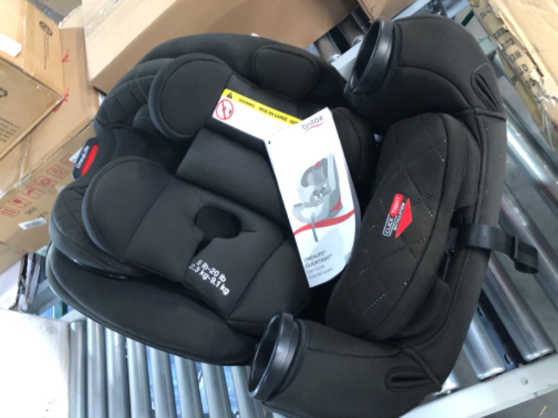 Photo 4 of Britax One4Life ClickTight All-in-One Car Seat, Black Diamond