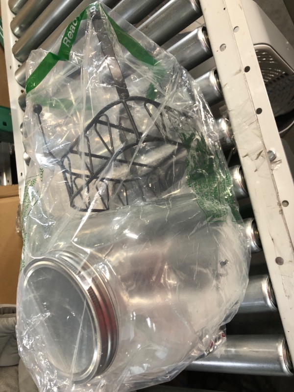 Photo 1 of *SEE INFO* 1 Gallon / 4000ml Clear Mason Jar With Lids, Airtight Glass Jars 
