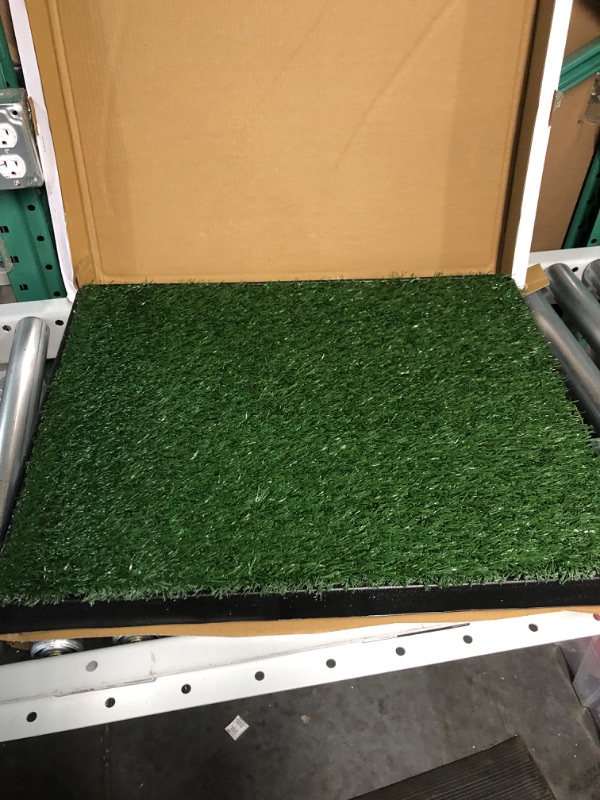 Photo 2 of ** SEE NOTES ** Dog Grass Pad with Tray (25"x20")